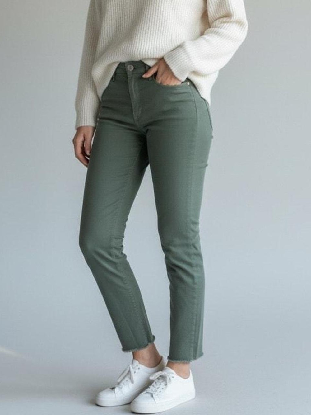 Frank & Eileen Sligo green skinny jeans women’s 29